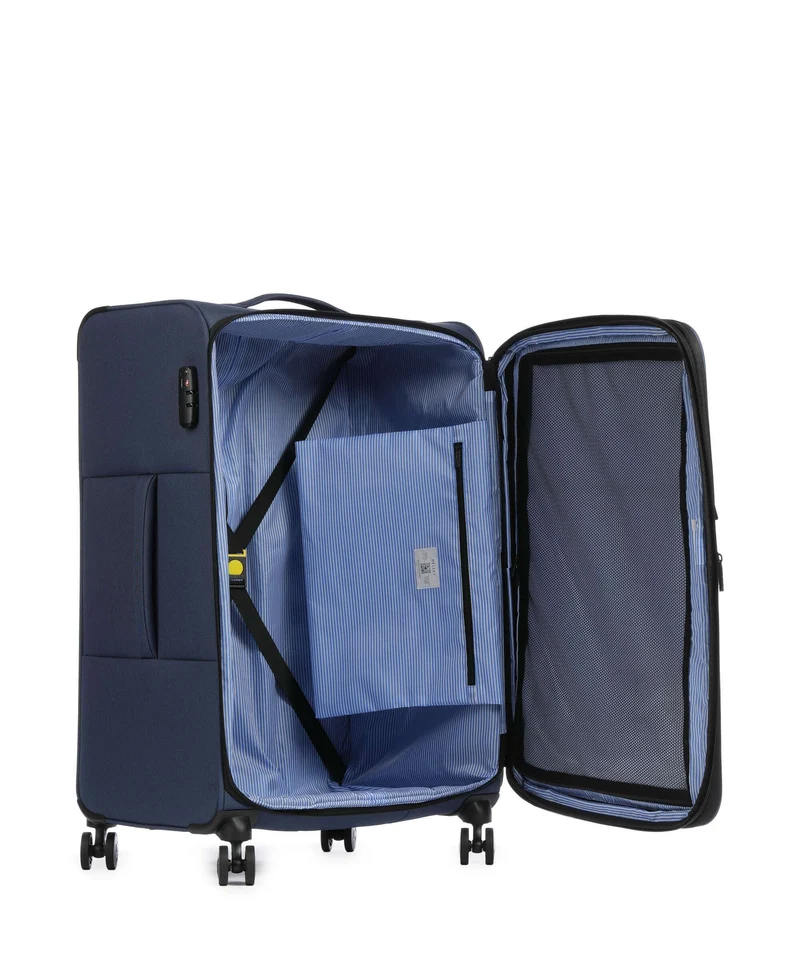 Delsey Paris x United Colors of Benetton BE Maleta con 4 ruedas faded denim