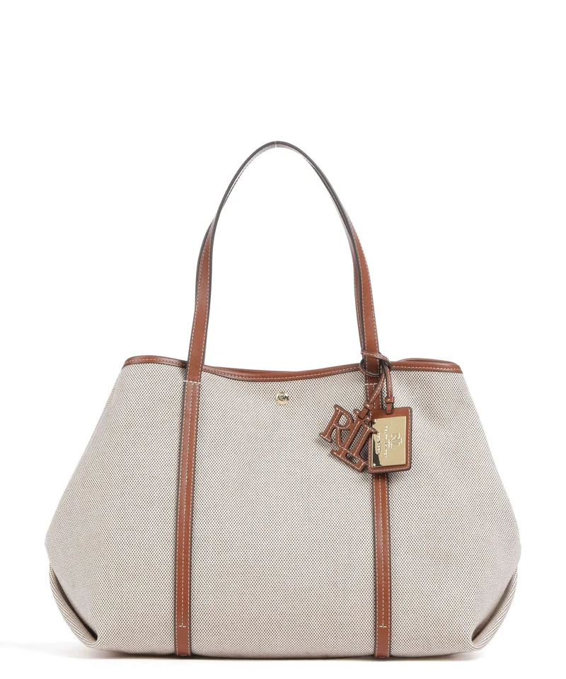 Lauren Ralph Lauren Emerie Large Bolsa shopping natural/lauren tan