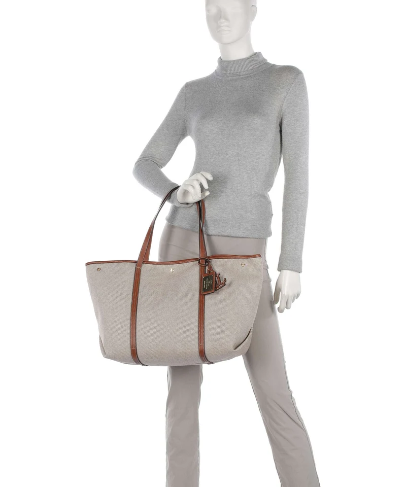 Lauren Ralph Lauren Emerie Large Bolsa shopping natural/lauren tan