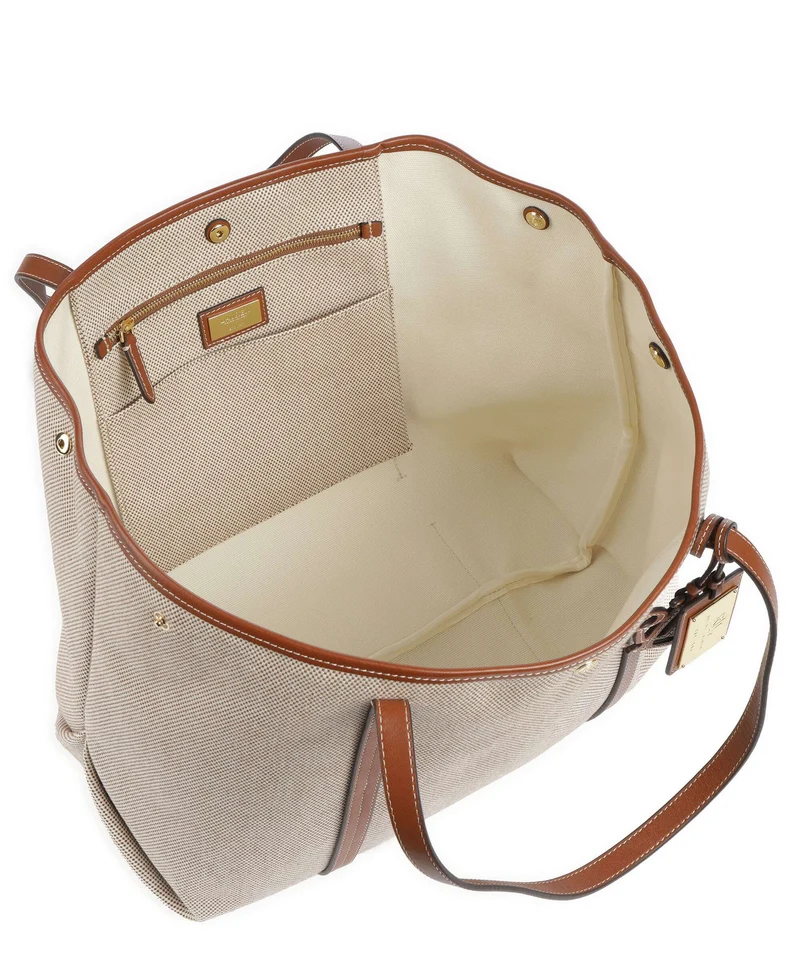 Lauren Ralph Lauren Emerie Large Bolsa shopping natural/lauren tan