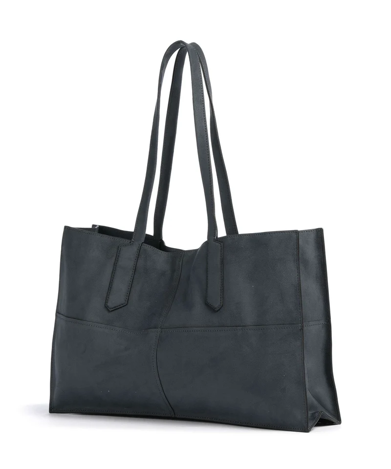 Liebeskind Amy Vegan Suede L Bolsa shopping peacoat