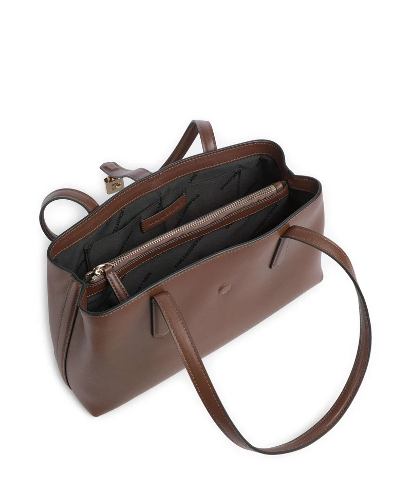 Karl Lagerfeld K/Autograph Bolso de hombro dark friar brown