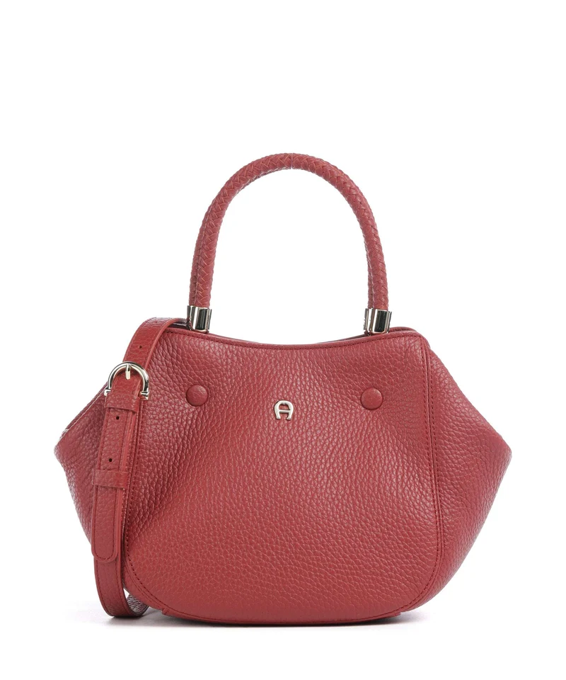 Aigner Carré Soft S Bolso de mano burnt red
