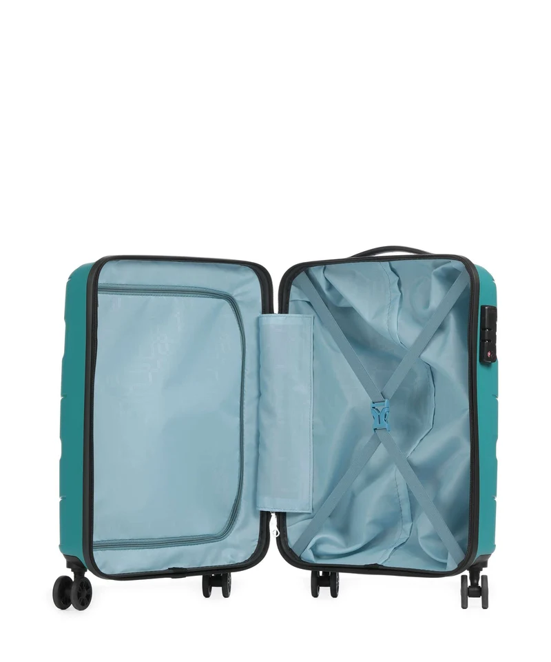 American Tourister Jetdriver 3.0 Maleta con 4 ruedas sporty teal