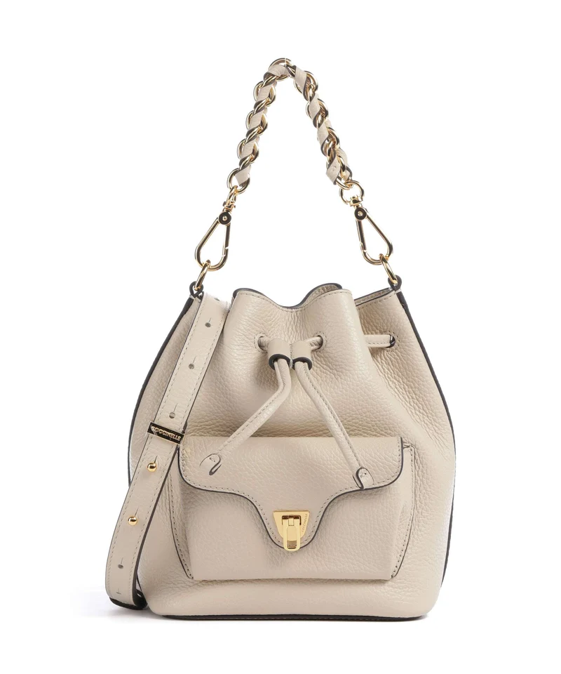 Coccinelle Beat Generation Bucket bolso de mano sandshell