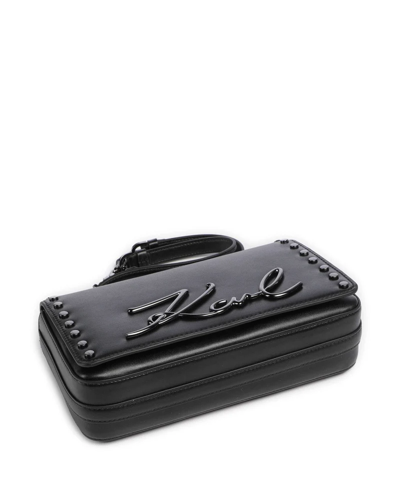 Karl Lagerfeld K/Signature 2.0 Bolso de hombro black embellishment