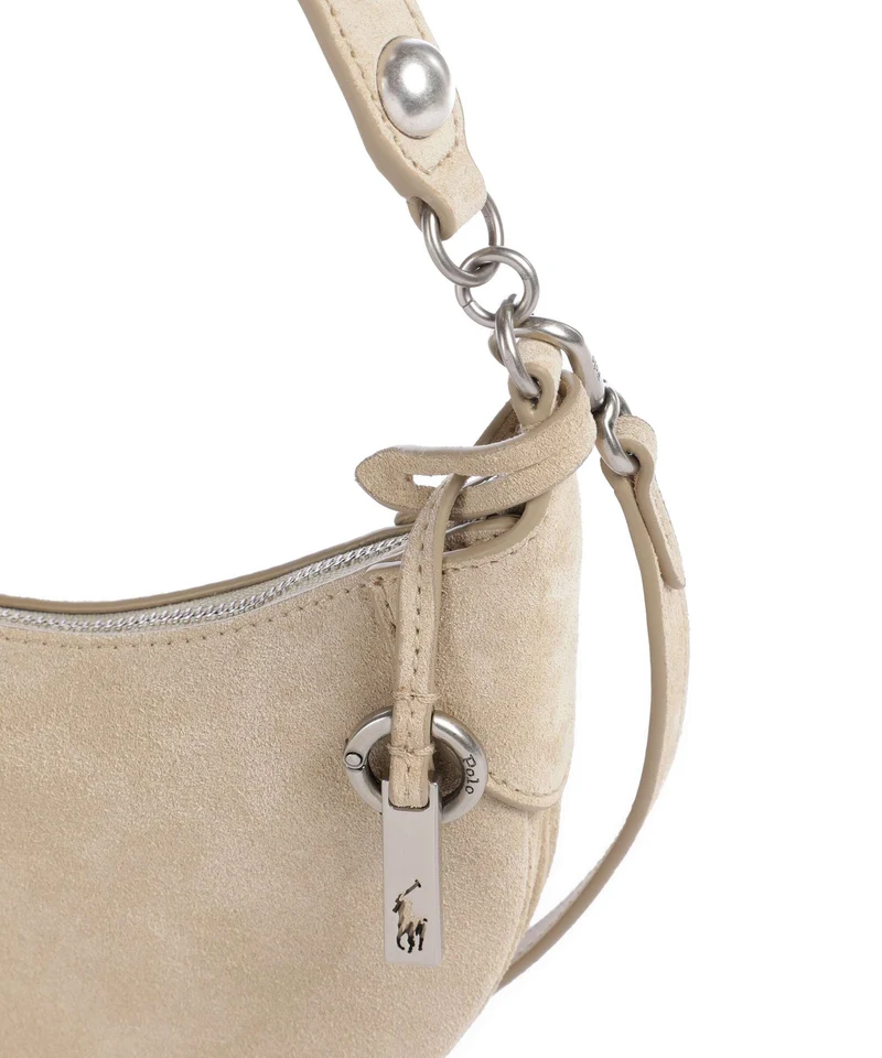 Polo Ralph Lauren ID Collection Small Bolso de hombro cashew