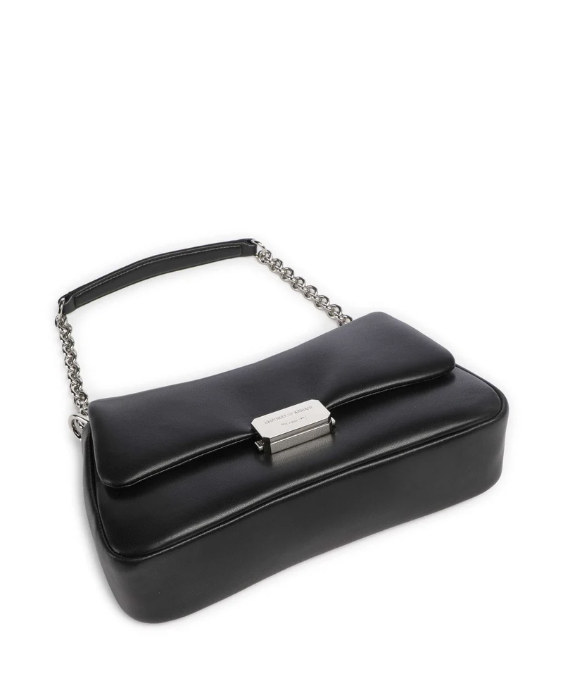 Emporio Armani Cassandra M Bolso de hombro black beauty
