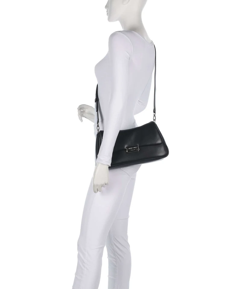 Emporio Armani Cassandra L Bolso de hombro black beauty