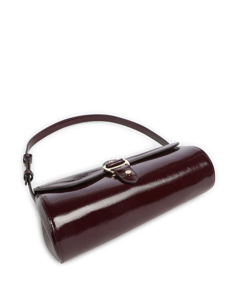 Lauren Ralph Lauren Tasha Medium Bolso de hombro dark garnet