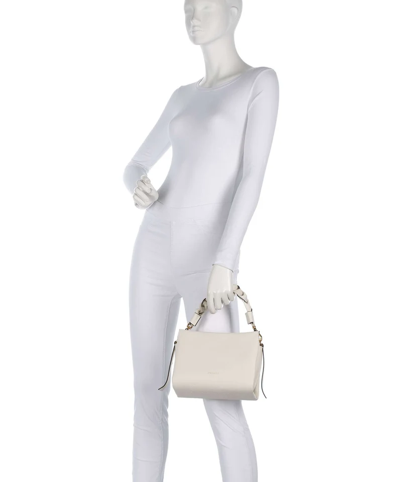 Coccinelle Boheme Grana Double Bolso de mano pearl/cognac