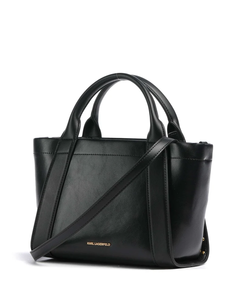 Karl Lagerfeld K/Ville Small Bolso de mano black/gold