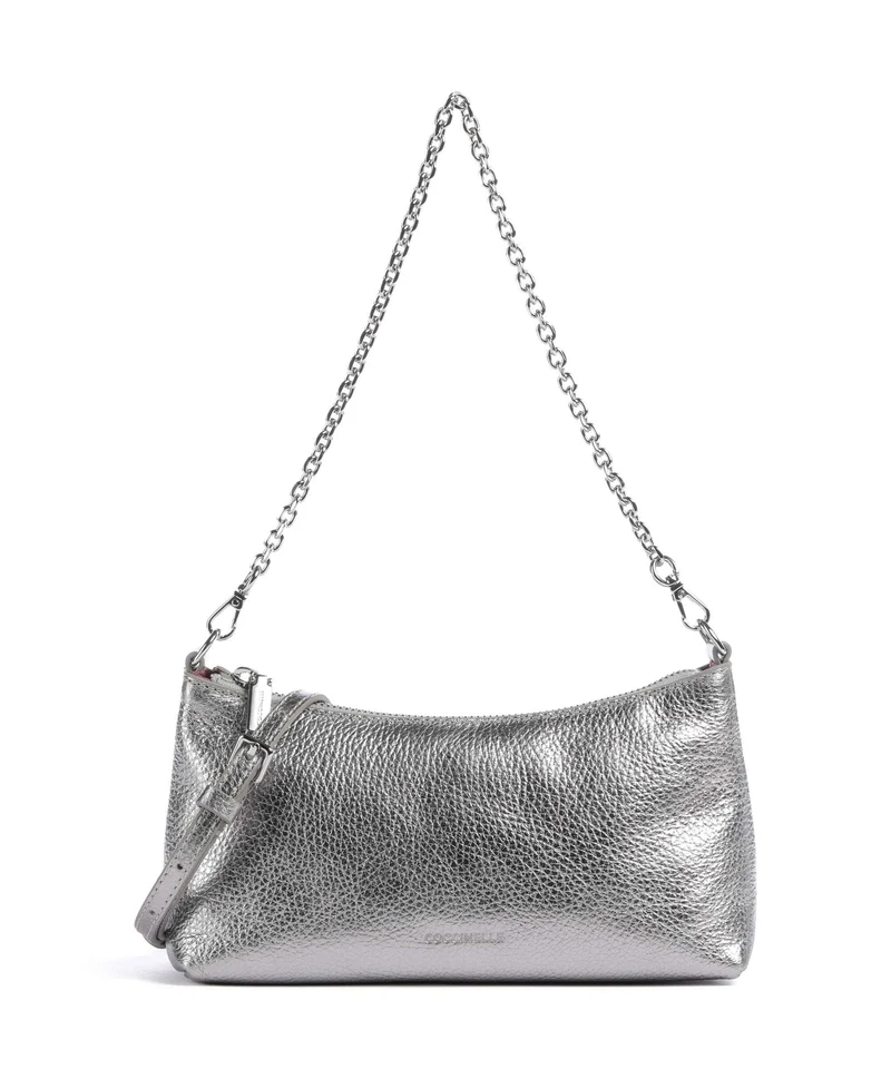 Coccinelle Aura Bolso de hombro steel