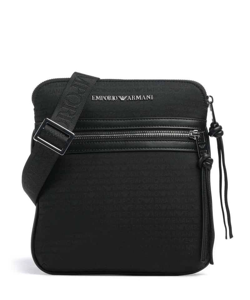 Emporio Armani Monogram Bandolera black beauty