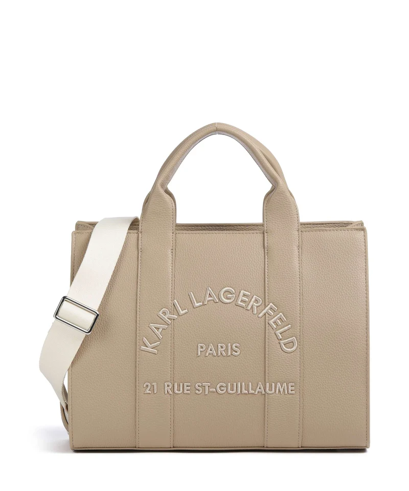 Karl Lagerfeld K/Rue St Guillaume Medium Bolso de mano nougat