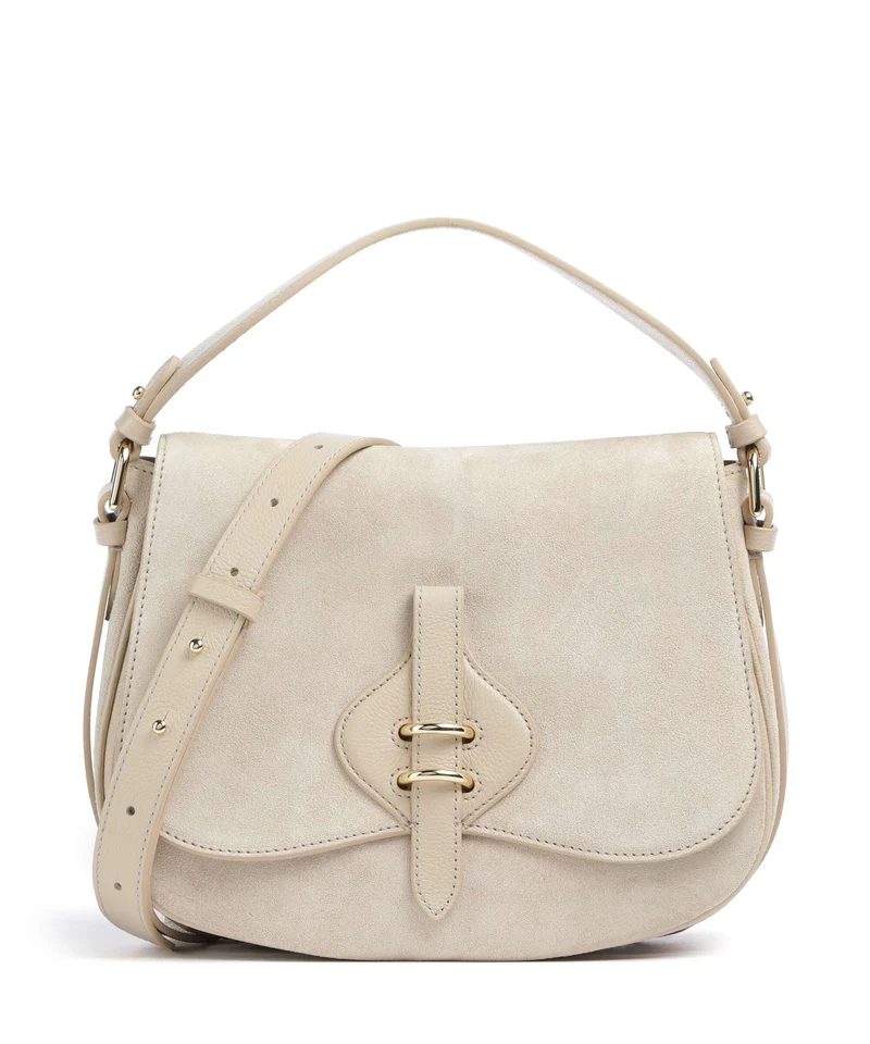 Coccinelle Mavery Suede Bolso de mano sandshell