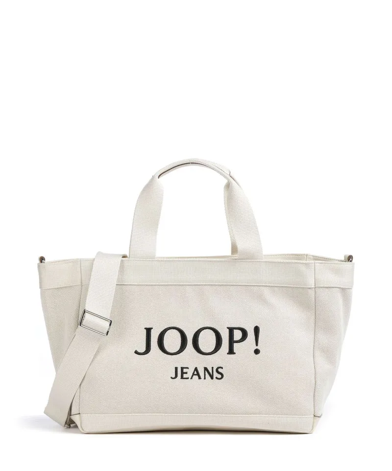 JOOP! Jeans Calduccio Tela Yvette Bolso de mano offwhite