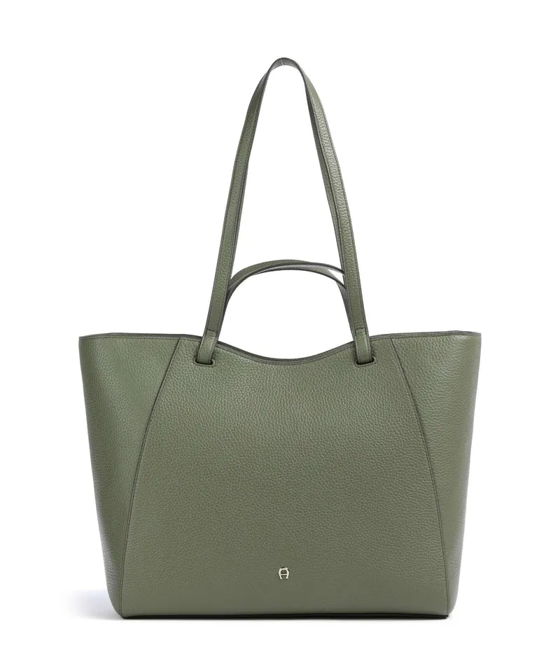 Aigner Pura L Bolsa shopping moss green