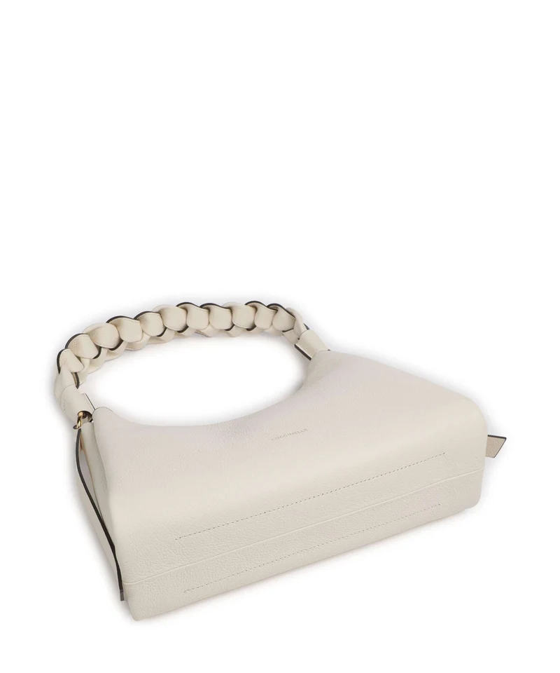 Coccinelle Boheme Grana Double Bolso de hombro pearl/cognac
