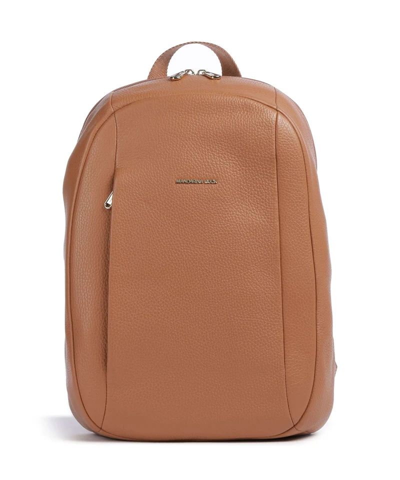 Mandarina Duck Mellow Leather Mochila pecan nut