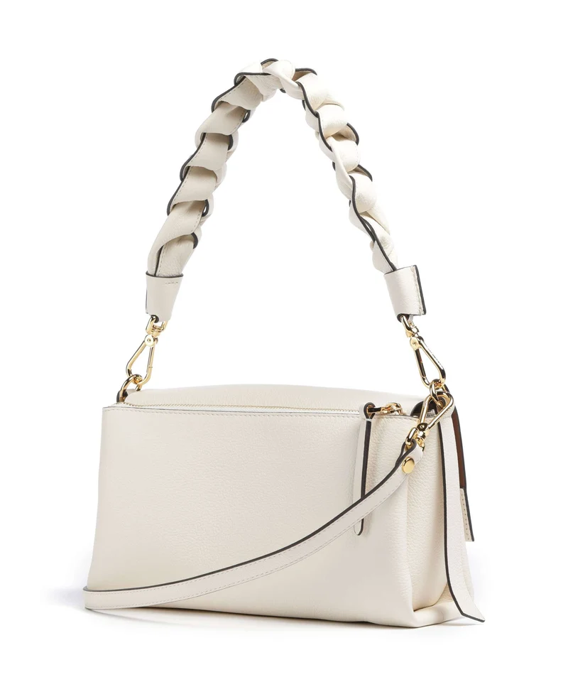 Coccinelle Boheme Grana Double Bolso de hombro pearl/cognac