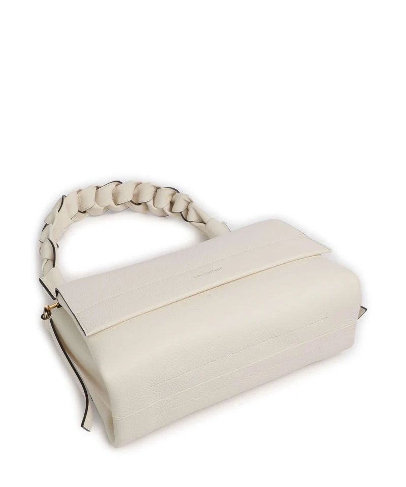 Coccinelle Boheme Grana Double Bolso de hombro pearl/cognac