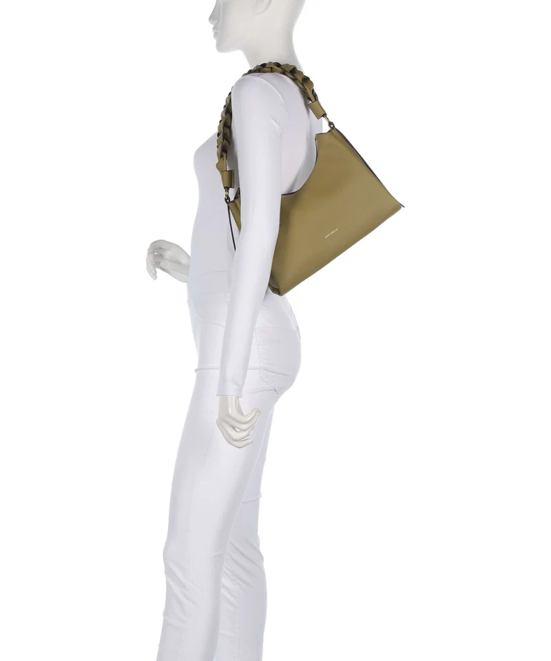 Coccinelle Boheme Grana Double Bolso de hombro seagrass/sandshell