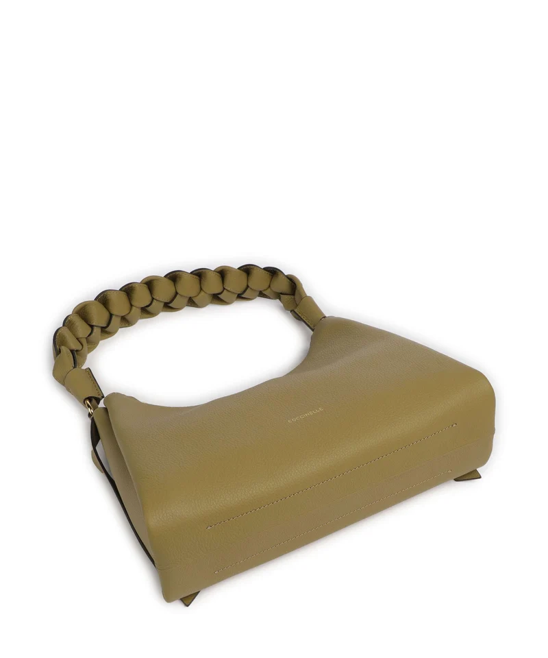 Coccinelle Boheme Grana Double Bolso de hombro seagrass/sandshell