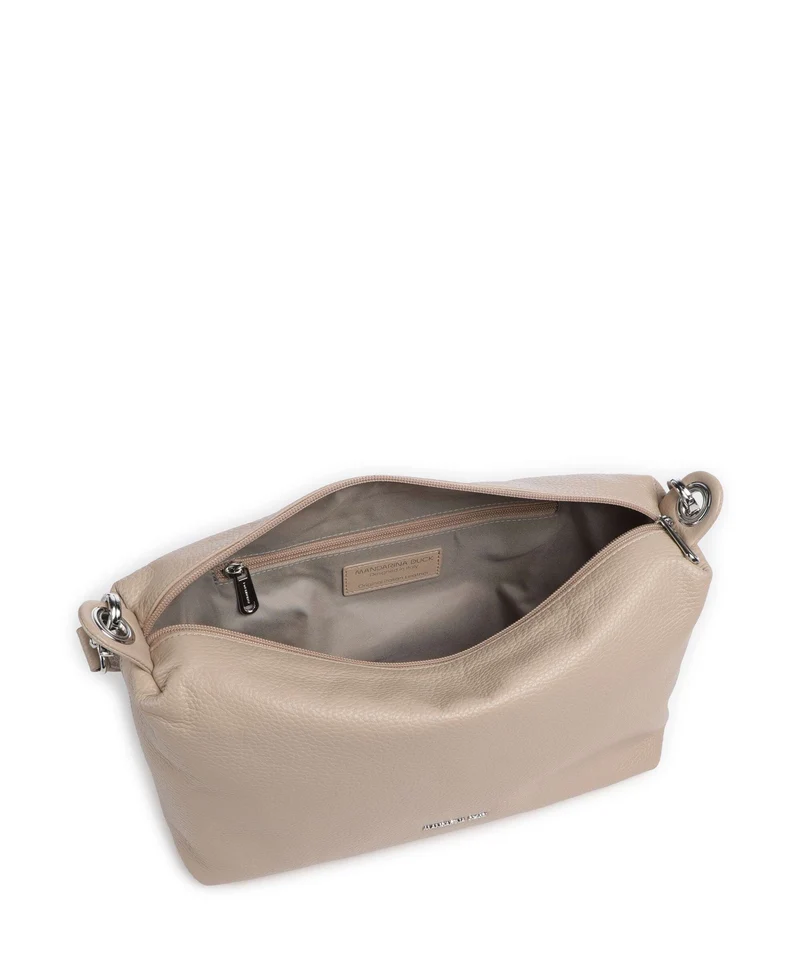 Mandarina Duck Mellow Leather Bolso de hombro warm taupe