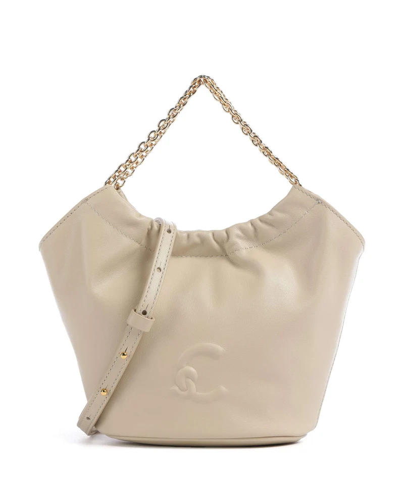 Coccinelle Smash Bucket bolso de mano sandshell