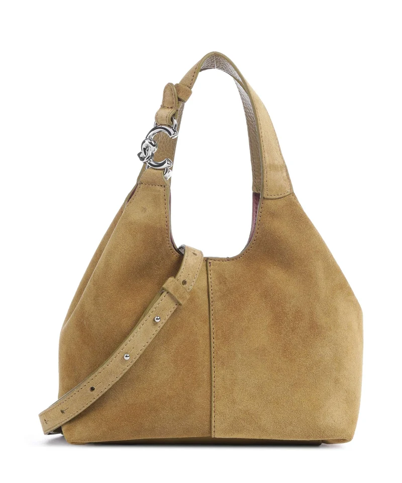 Coccinelle C-Easy Suede Bolso de mano seagrass