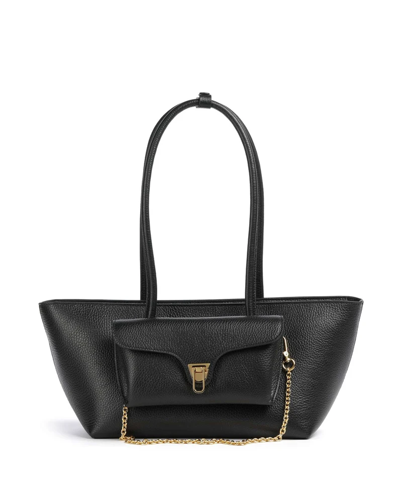 Coccinelle Beat Double Bolso de hombro noir