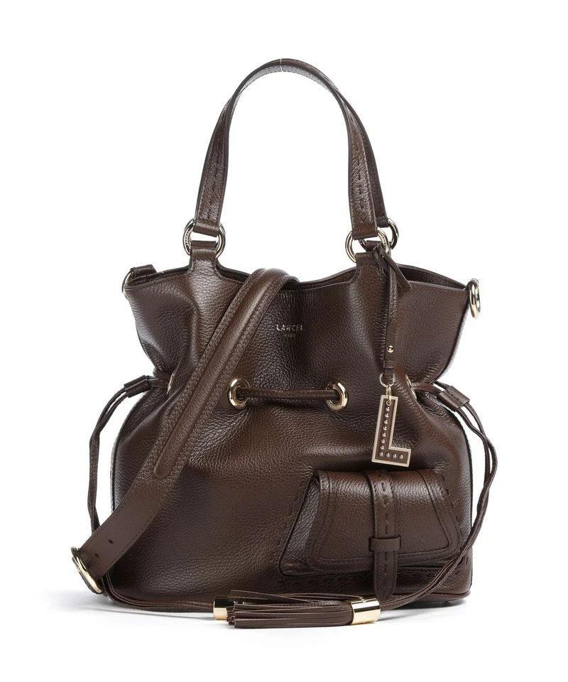 Lancel Premier Flirt M Bucket bolso de mano coconut