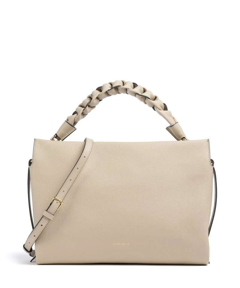 Coccinelle Boheme Grana Double Bolso de hobo sandshell/seagrass