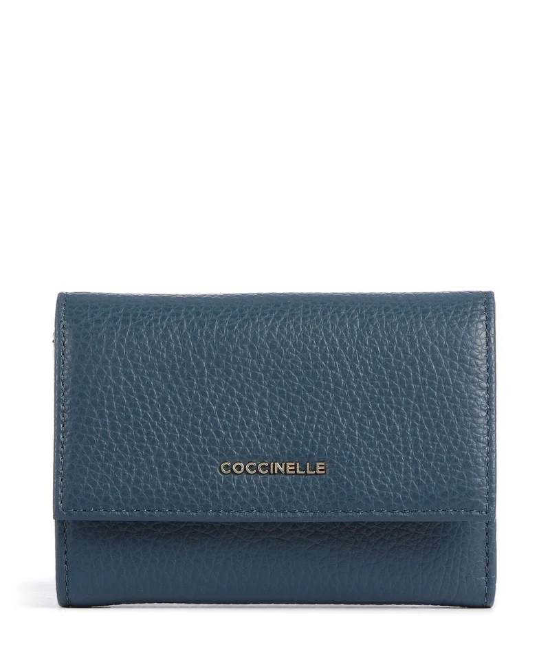 Coccinelle Metallic Soft Monedero deep blue