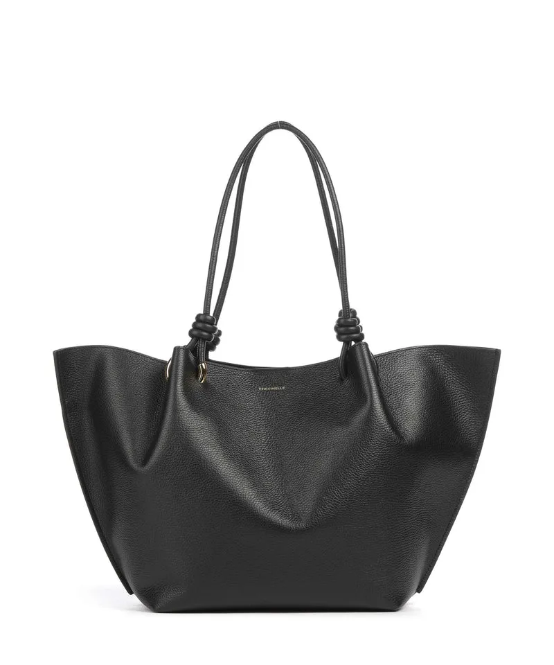 Coccinelle Finn Bolsa shopping noir