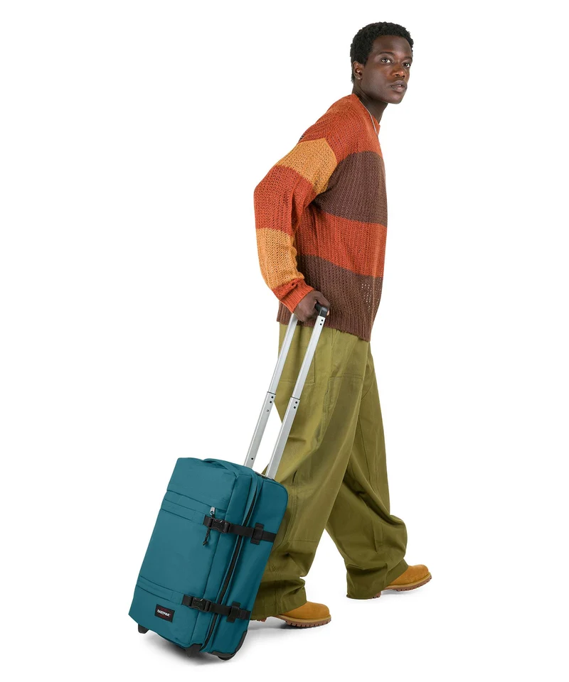 Eastpak Tarp Transit'R S Bolso de viaje con ruedas jade teal