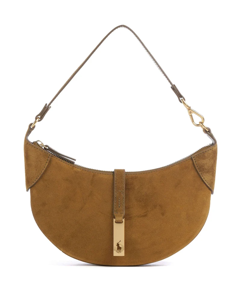 Polo Ralph Lauren ID Collection Small Bolso de hombro artichoke