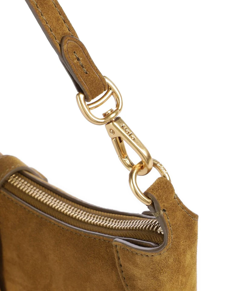 Polo Ralph Lauren ID Collection Small Bolso de hombro artichoke