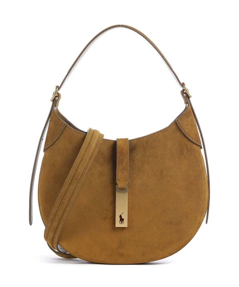 Polo Ralph Lauren ID Collection Small Bolso de hombro artichoke
