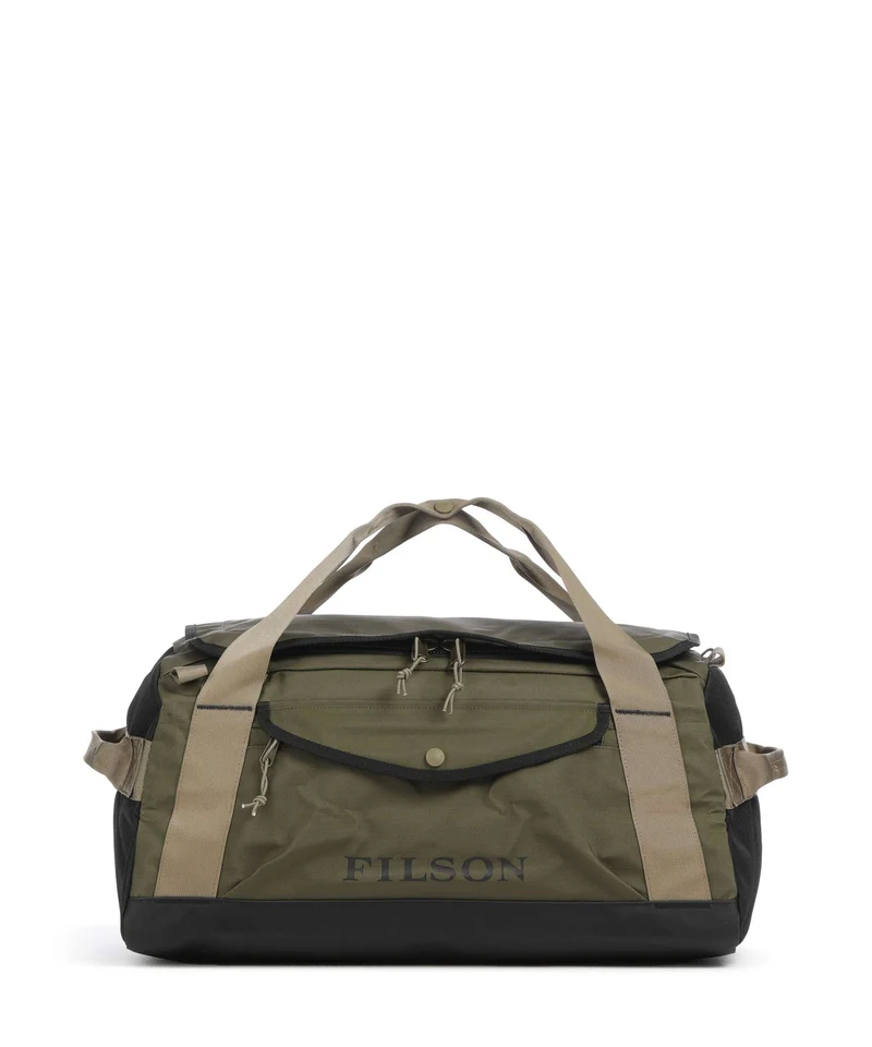 Filson Printed Shrub Bolsa de fin de semana olive black covert