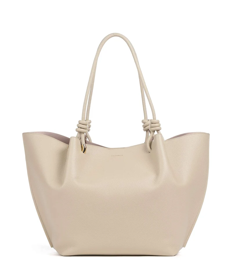 Coccinelle Finn Bolsa shopping sandshell