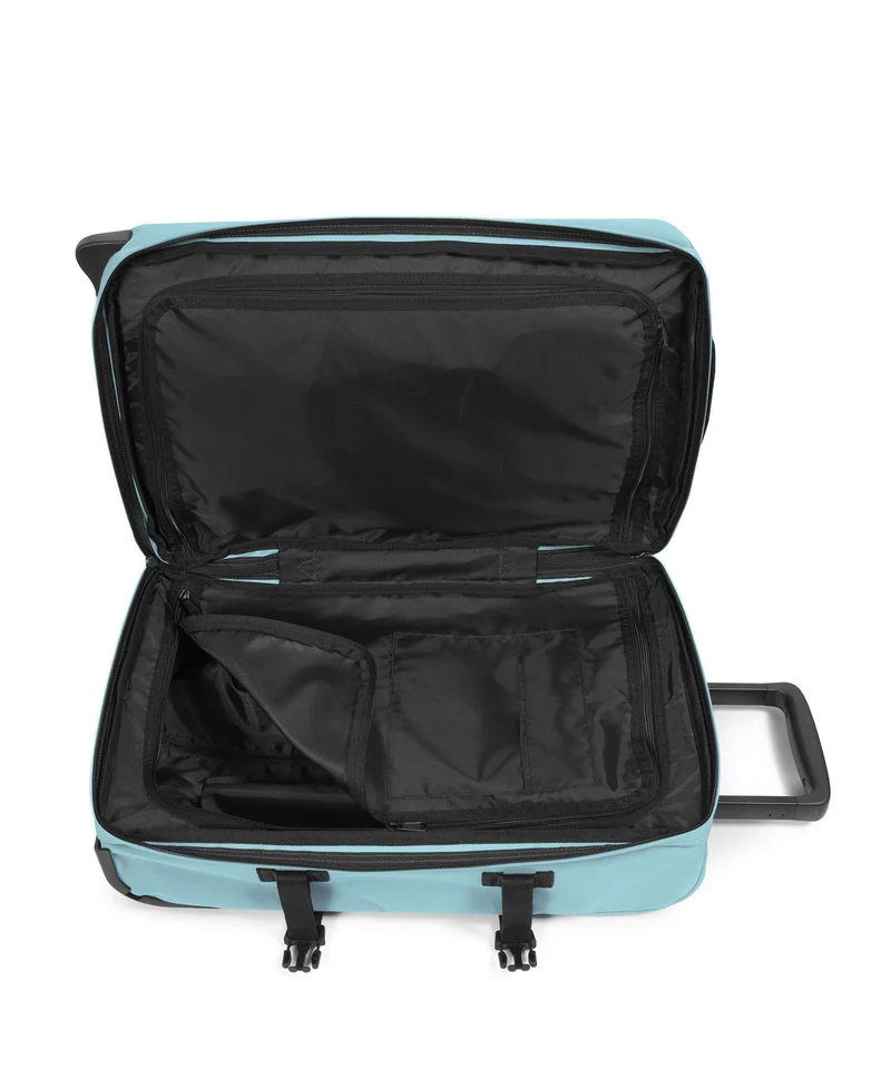 Eastpak Tranverz M Bolso de viaje con ruedas waterfall blue