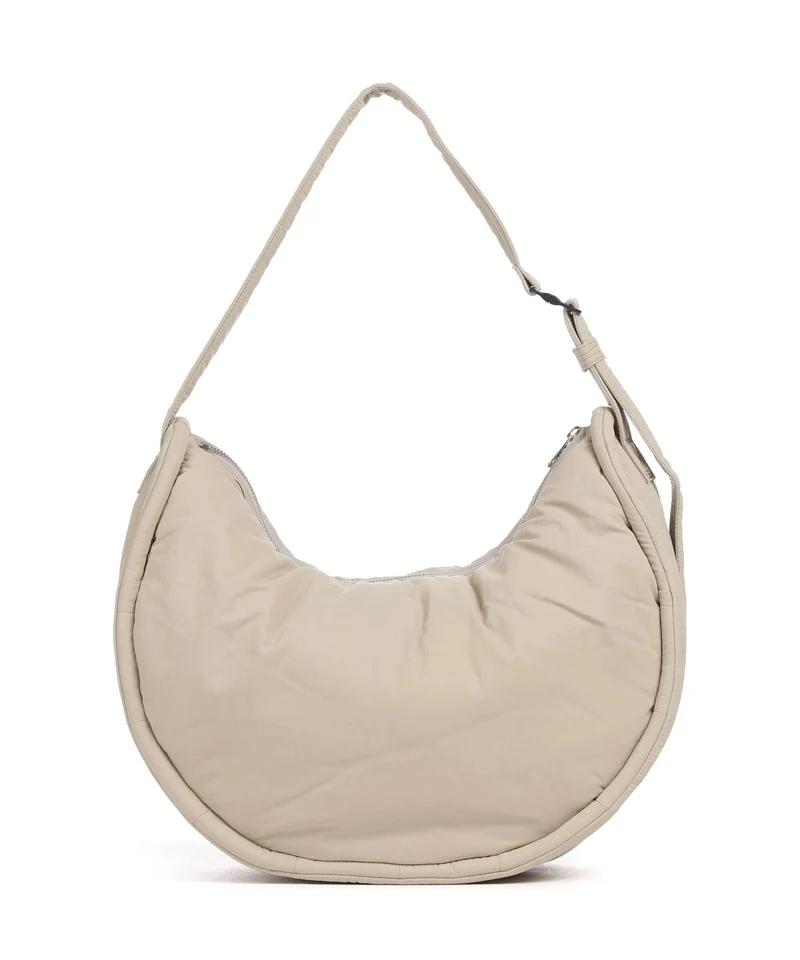 Sandqvist Curve L Bolso de hobo beige
