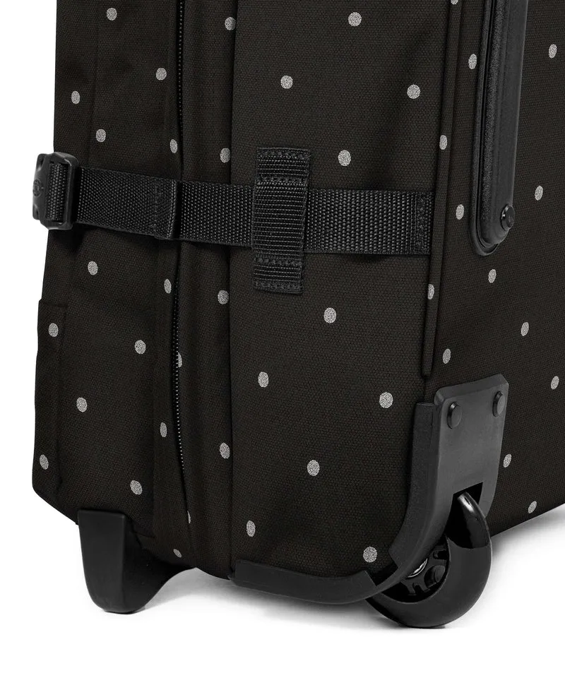 Eastpak Tranverz M Bolso de viaje con ruedas dots black/silver