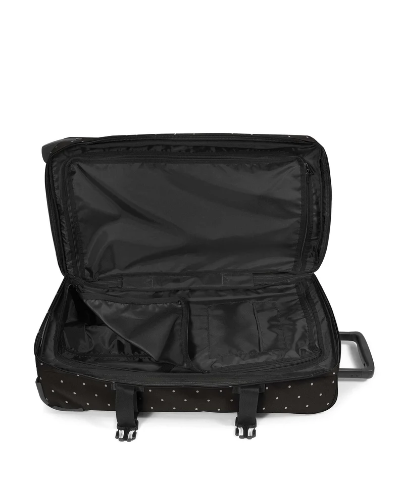 Eastpak Tranverz M Bolso de viaje con ruedas dots black/silver