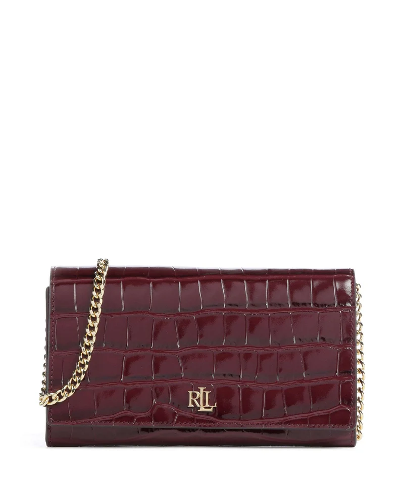 Lauren Ralph Lauren Adair II Large Monedero dark garnet