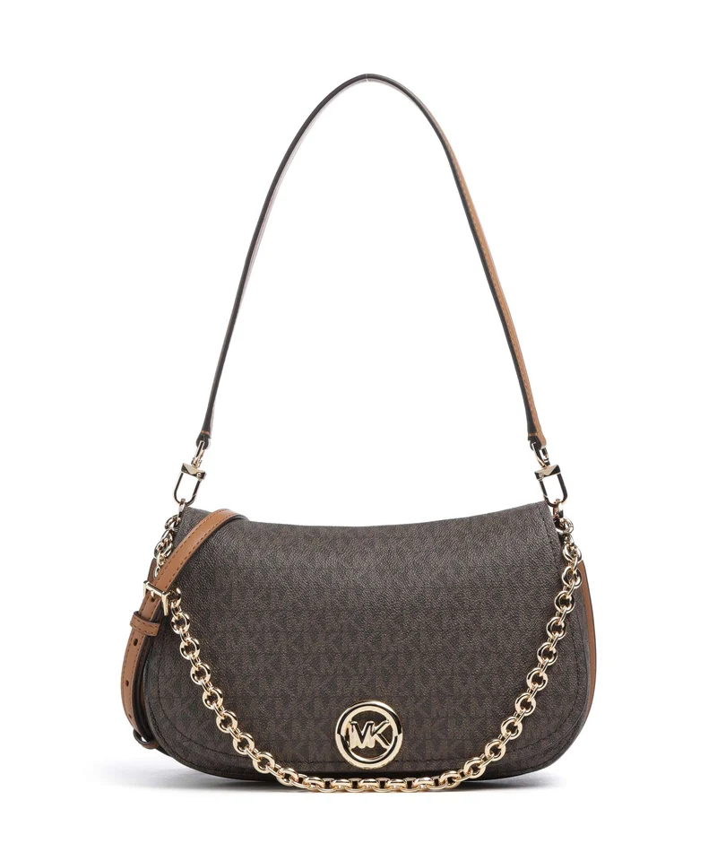 Michael Kors Nolita Medium Bolso de hombro brown/acorn