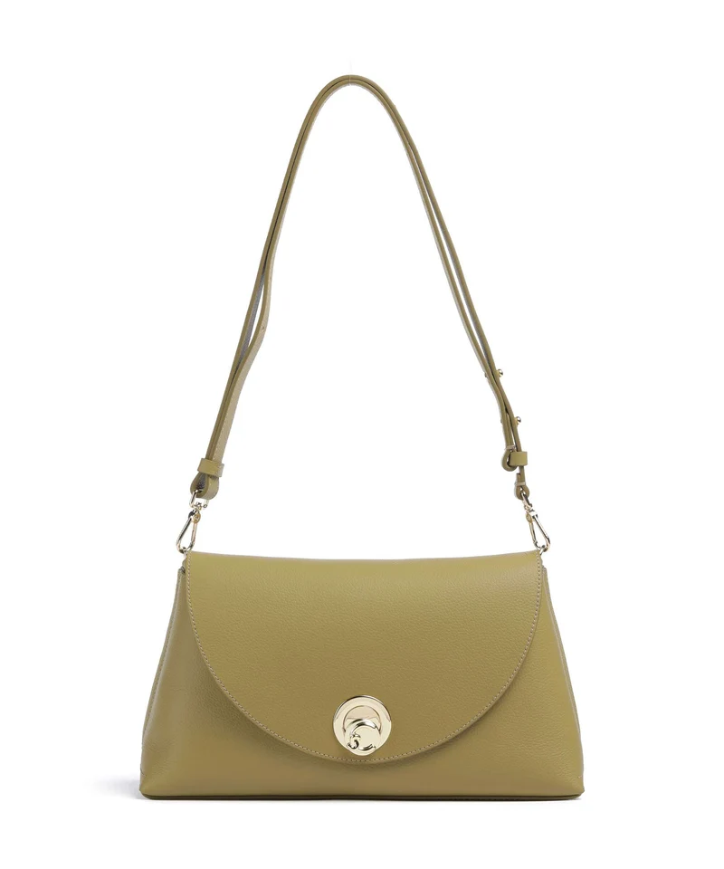 Coccinelle Nikla Bolso de hombro seagrass/sandshell