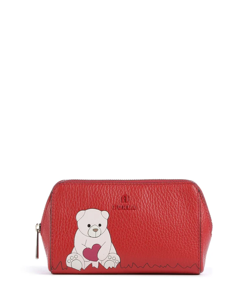 Furla Camelia M Bolso de cosméticos red/velvet pink